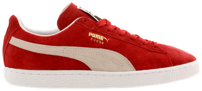 Puma Suede Classic+ Sneakers (high risk red-white)