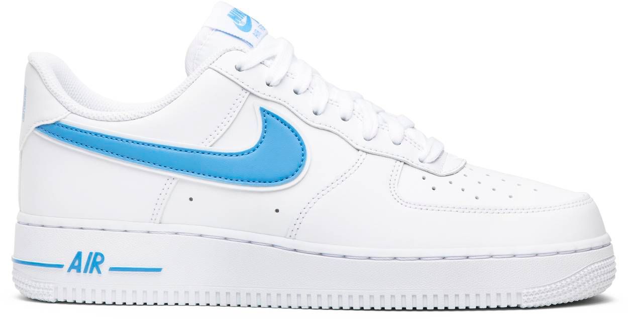 Nike Air Force 1 UNC Blue, AF1 University Blue, white blue Nike sneakers, classic Air Force 1 colorways, Nike AF1 light blue swoosh, Air Force 1 low UNC, streetwear sneakers 2024, Nike men’s fashion shoes
