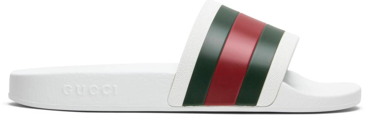 Gucci Pursuit &#39;72 Rubber Slide &#39;White&#39;