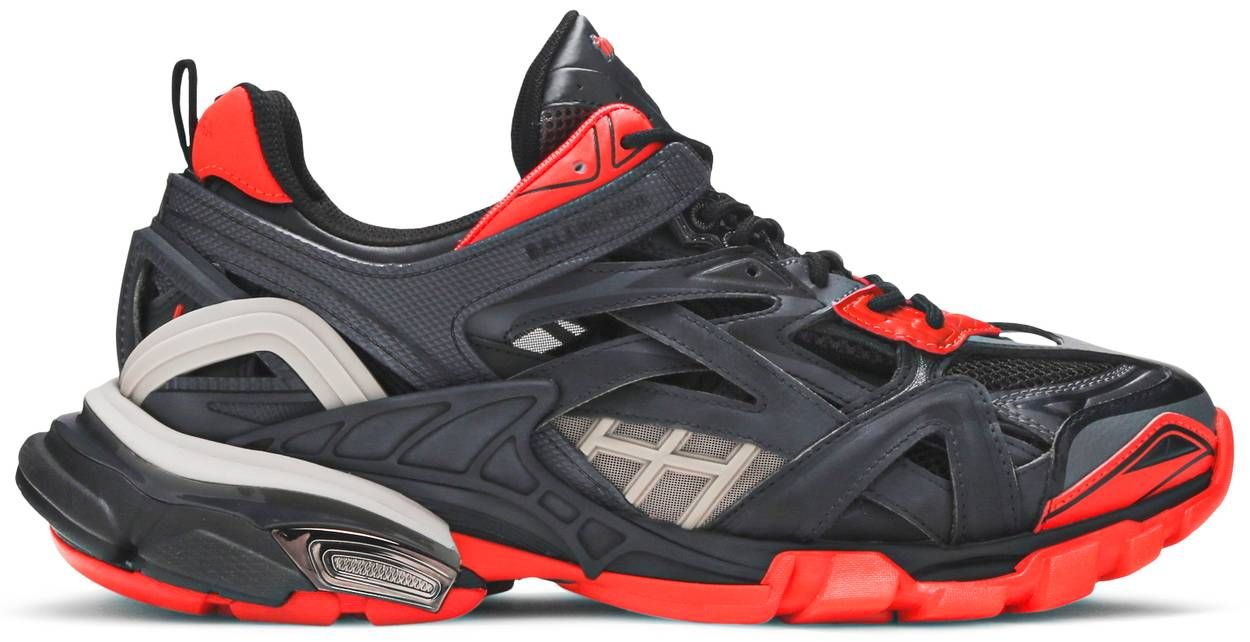 Balenciaga Track.2 Trainer &#39;Black Red Grey&#39;