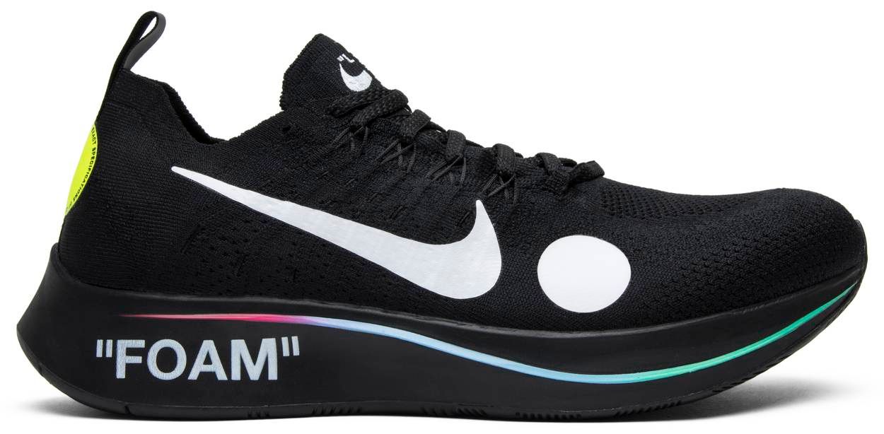 Off-White x Zoom Fly Mercurial Flyknit &#39;Black&#39;