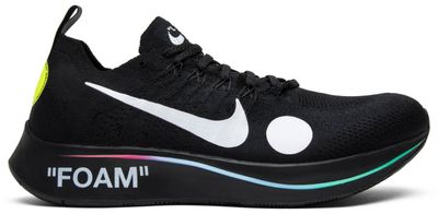 Off-White x Zoom Fly Mercurial Flyknit &#39;Black&#39;