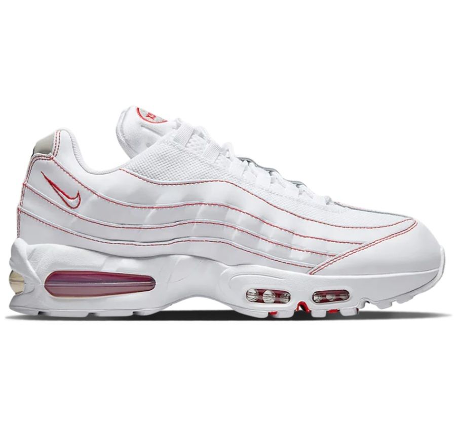 Air Max 95 OG &quot;Big Bubble White University Red&quot;