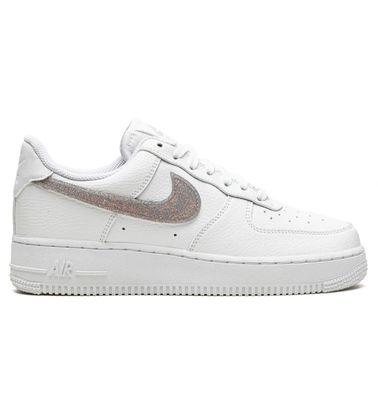 Wmns Air Force 1 Low &#39;Glitter Swoosh - Canyon Purple&#39;