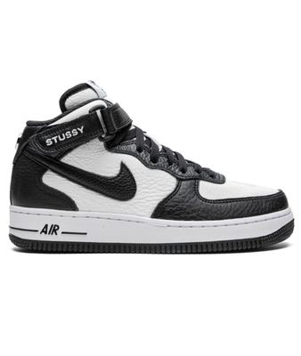 Stussy X Nike Air Force 1 Mid ‘Grey Black‘