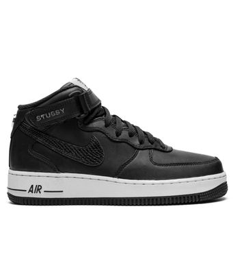 Stussy X Nike Air Force 1 Mid Black