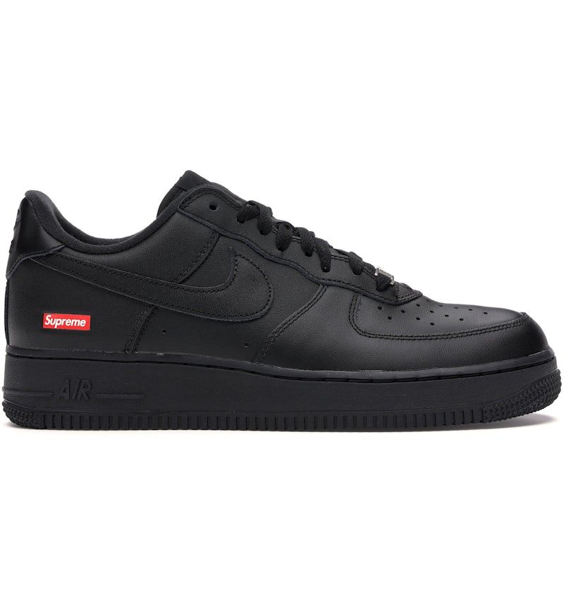 Supreme x Air Force 1 Low &#39;Box Logo - Black&#39;