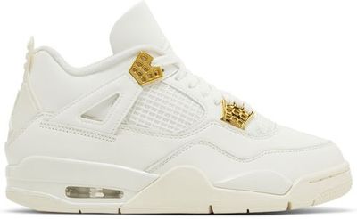 Wmns Air Jordan 4 Retro &#39;Metallic Gold&#39;