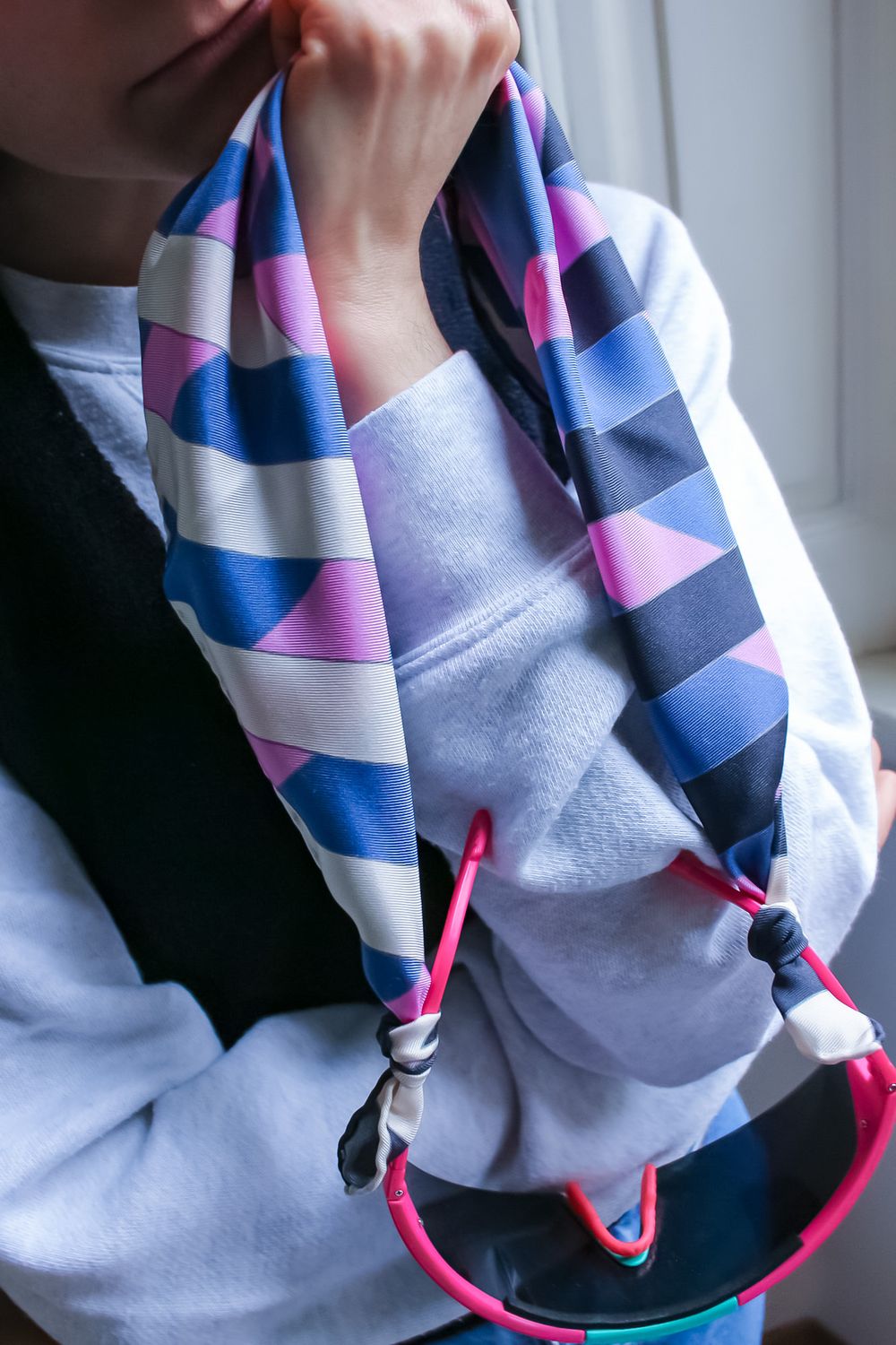 Foulard Classic Blue