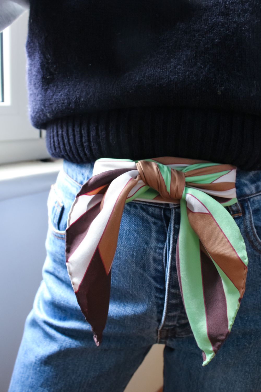 Foulard Mint Green