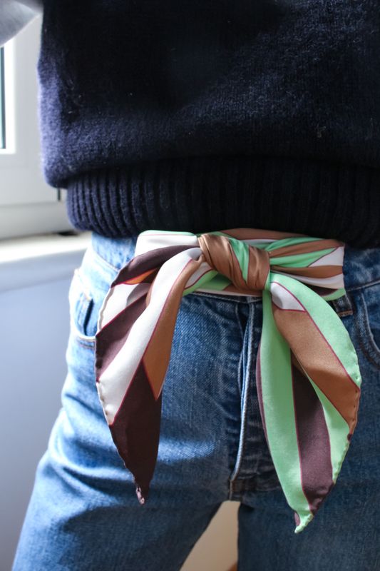 Foulard Mint Green