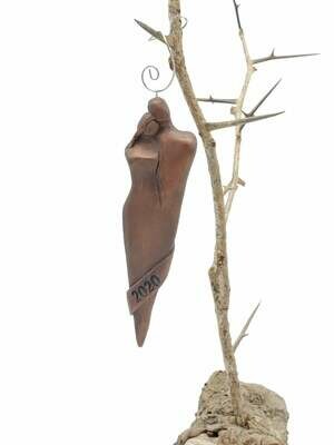 Copper 7th Anniversary Christmas Ornament