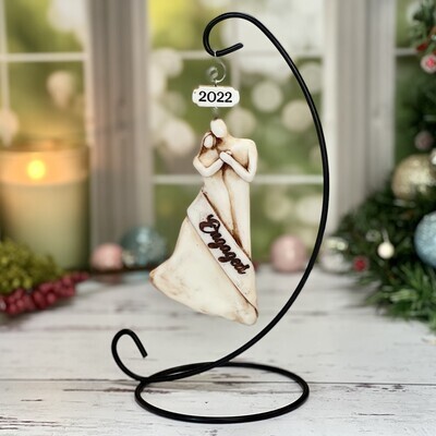 Engagement Ornaments, Gifts for Engaged Couples