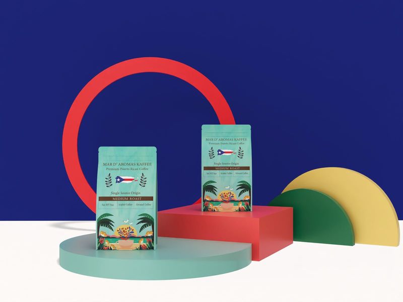 2 Packs | Puerto Rico | Single Origin | Premium Coffee