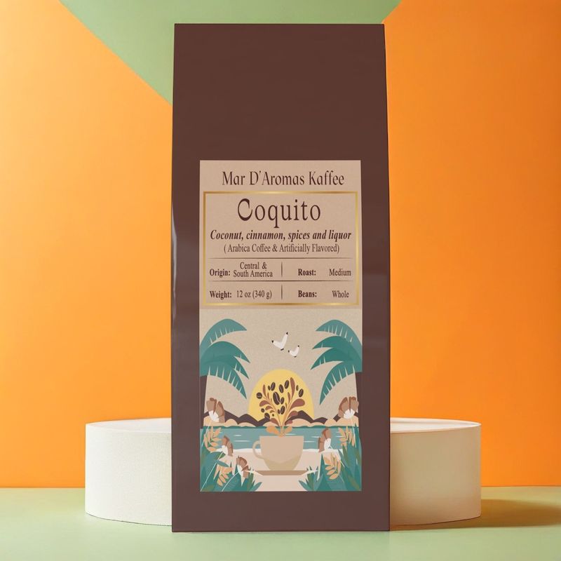 Coquito Flavor- Ground Coffee