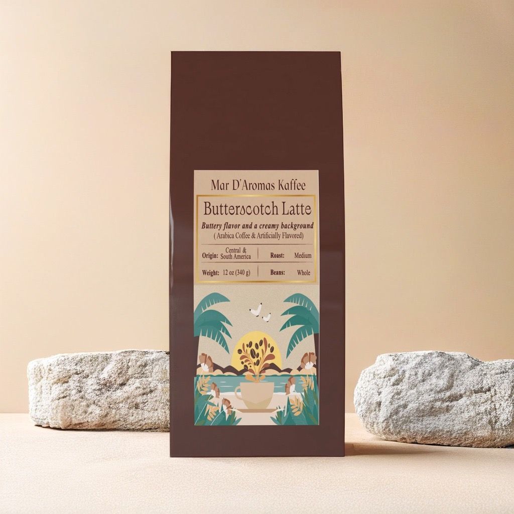 Butterscotch Latte Flavor- Ground Coffee
