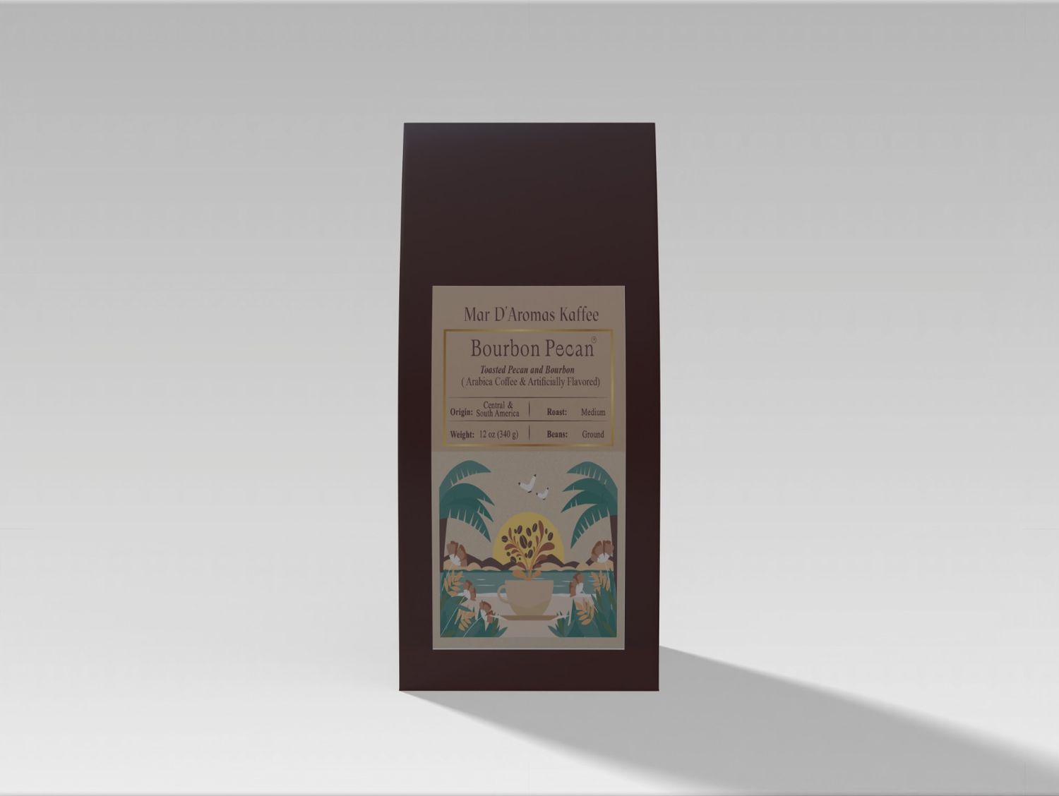 Bourbon Pecan- Ground Coffee