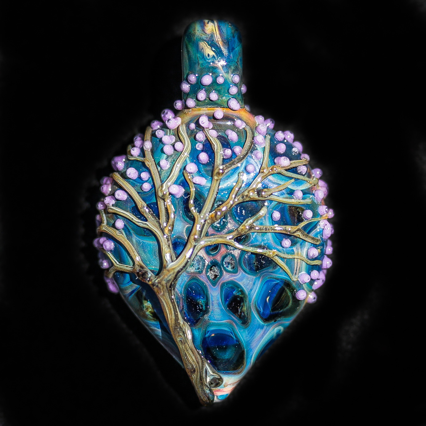 Abstract Springtime Tree
