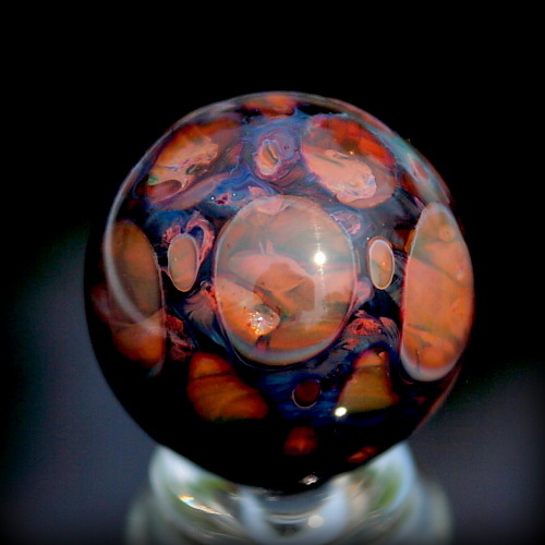 Desert Sand Sunset Exotic Dot Marble
