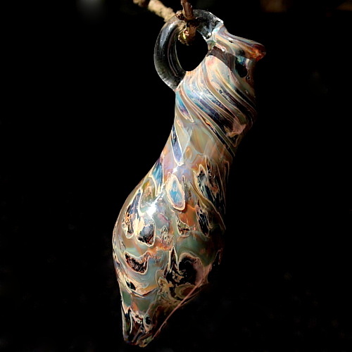 Earthtone Exotic Bottle Pendant