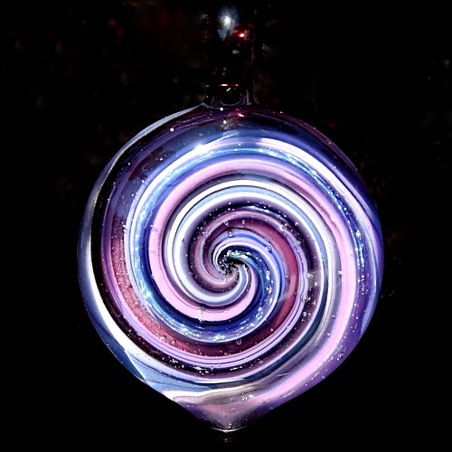 Purple Sparkle Swirl