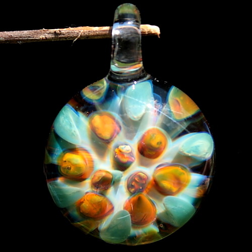 Aqua Bronze Implosion