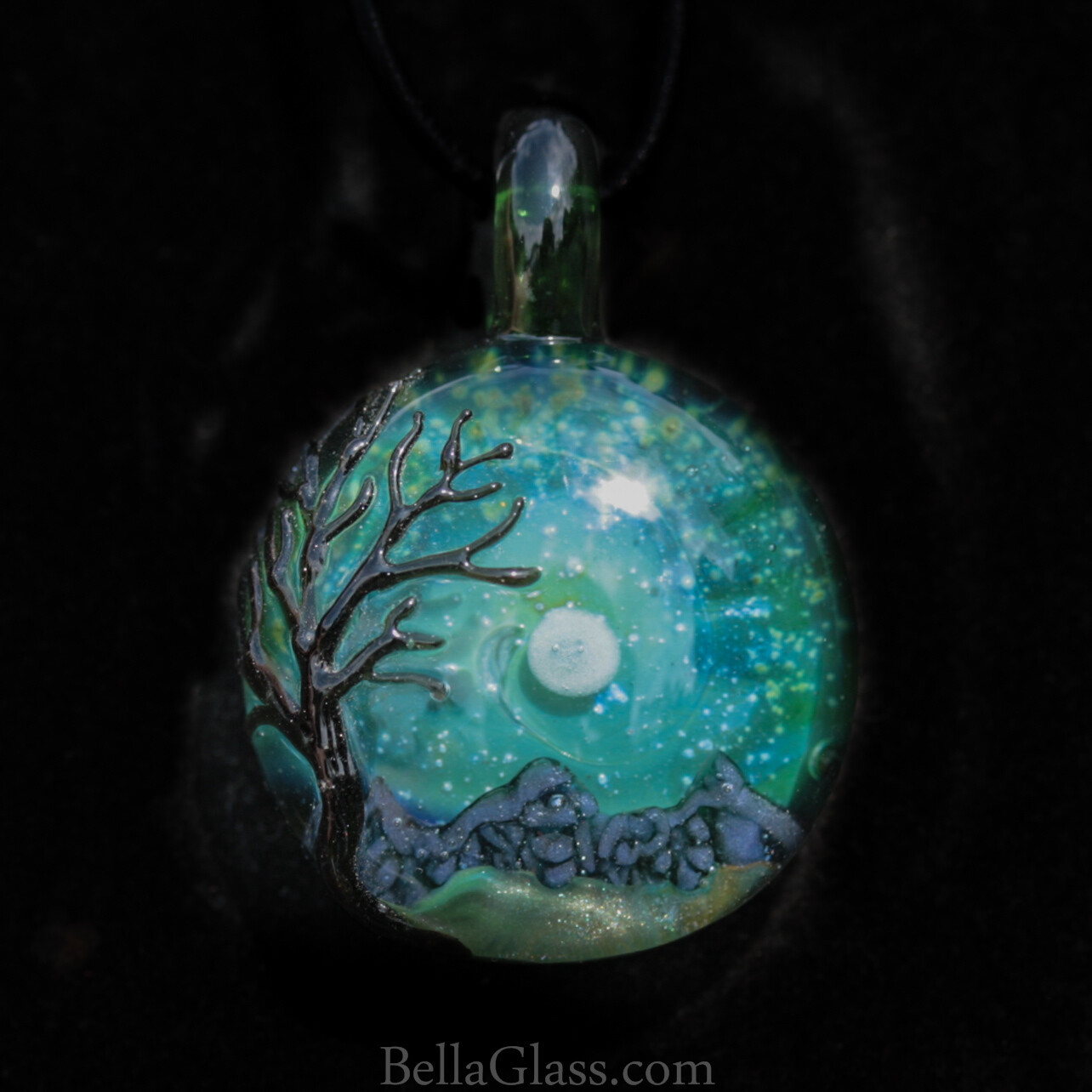 Eerie Night Surface Tree