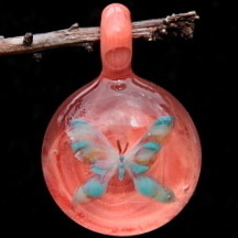 Butterfly Over Coral