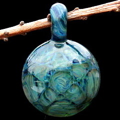 Aqua Teal Exotic Starburst