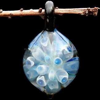 Silver Blue Implosion