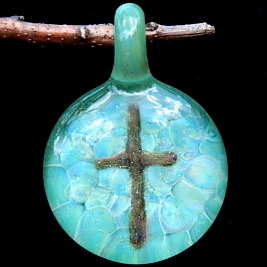 Cross over Aqua Teal