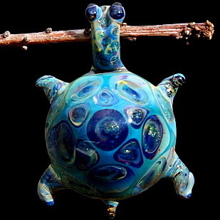 Peacock Starburst Turtle
