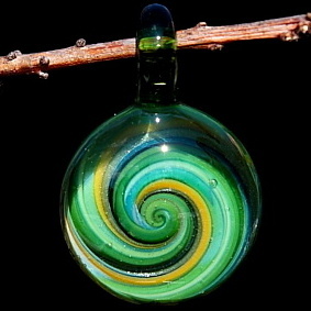Purple Sparkle Swirl
