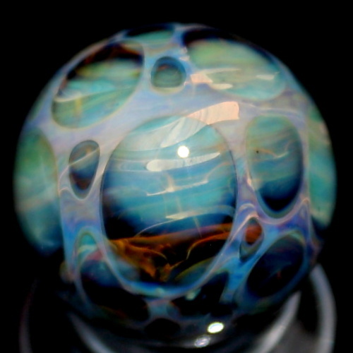 Mountain Sunset Exotic Dot Marble