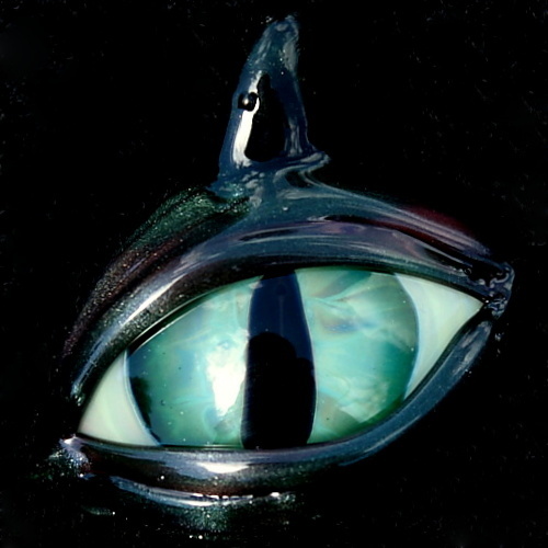 Aqua Green Cat Eye