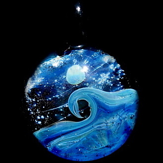Starry Night Ocean Wave