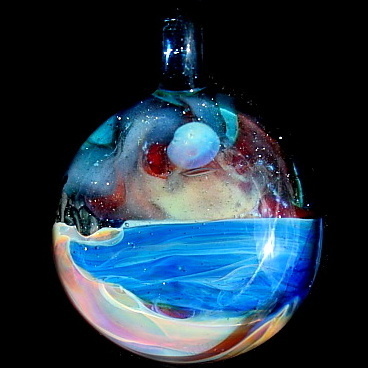 Rippling Water Twilight Ocean Scene