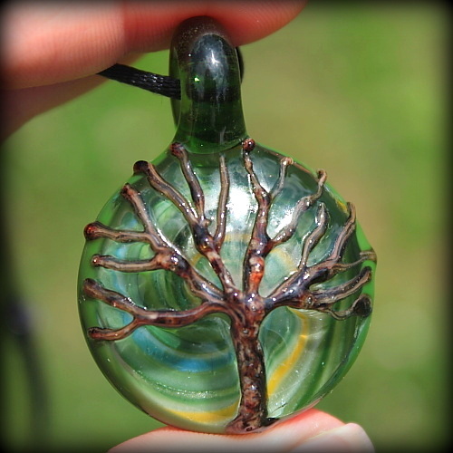 Green Tree Swirl