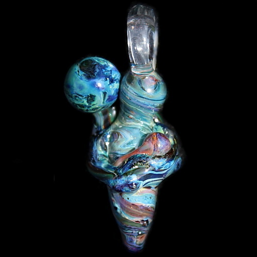 Family of 3, Abstract Figural Pendant