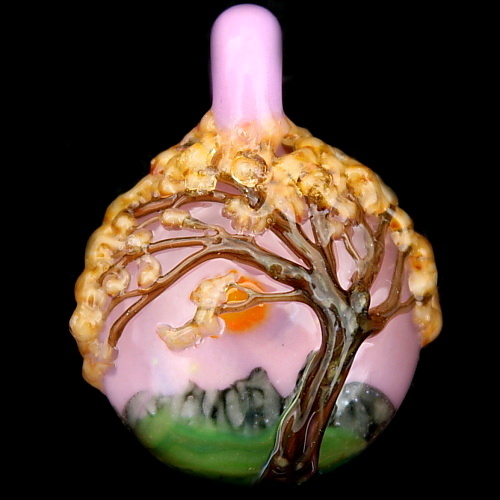 Pink Sunrise Tree