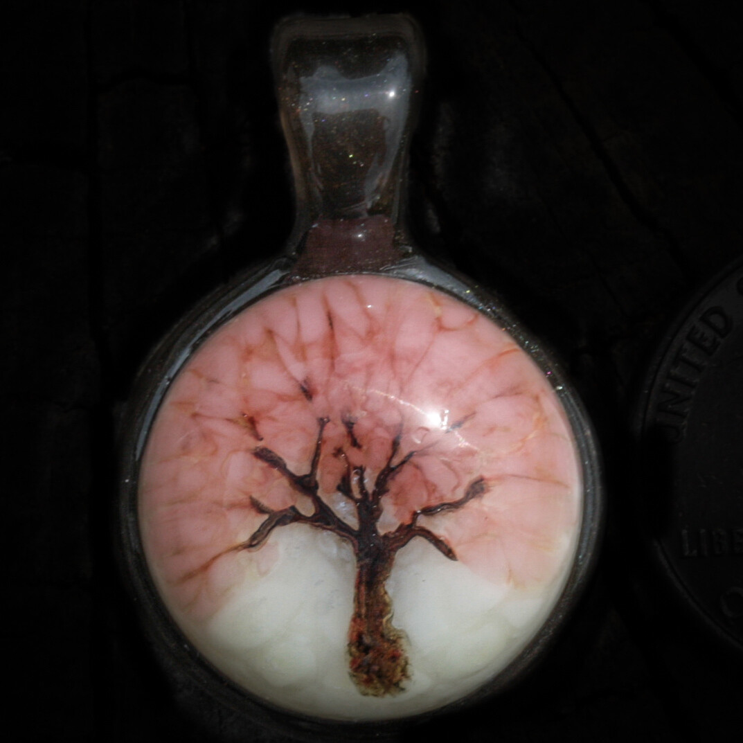 Cherry Blossom Cameo