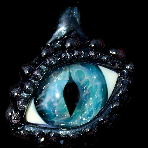 Teal Sparkle Dragon Eye!