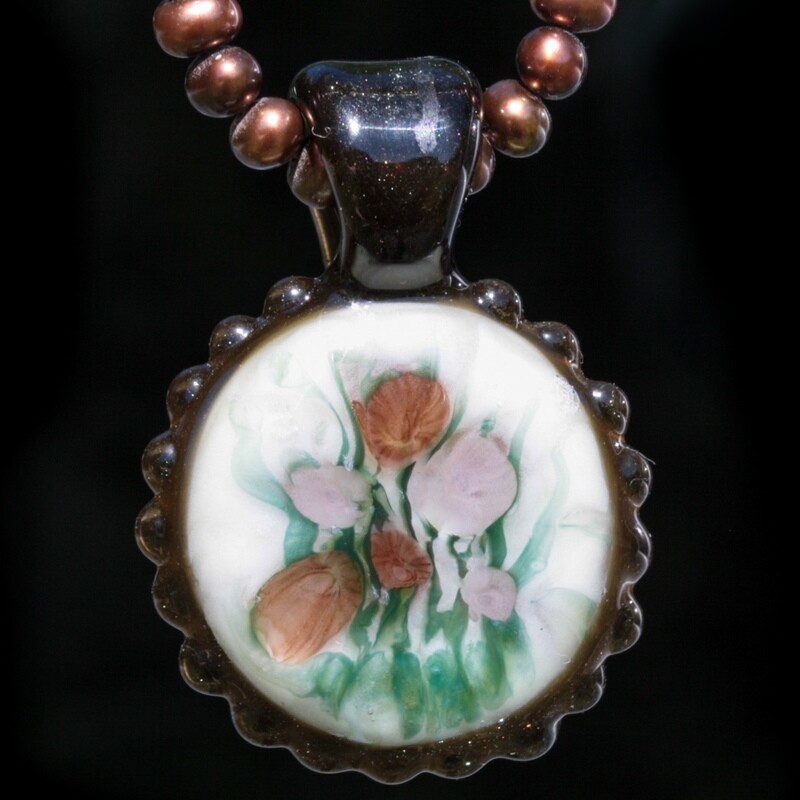 Multi Floral Cameo