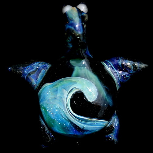 Midnight Ocean Wave Sea Turtle