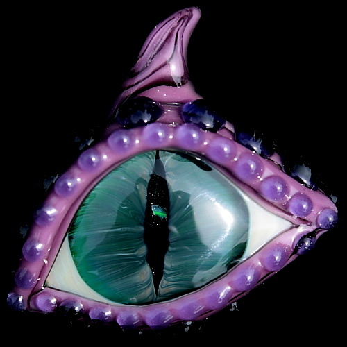 Forest Opal Dragon Eye Pendant