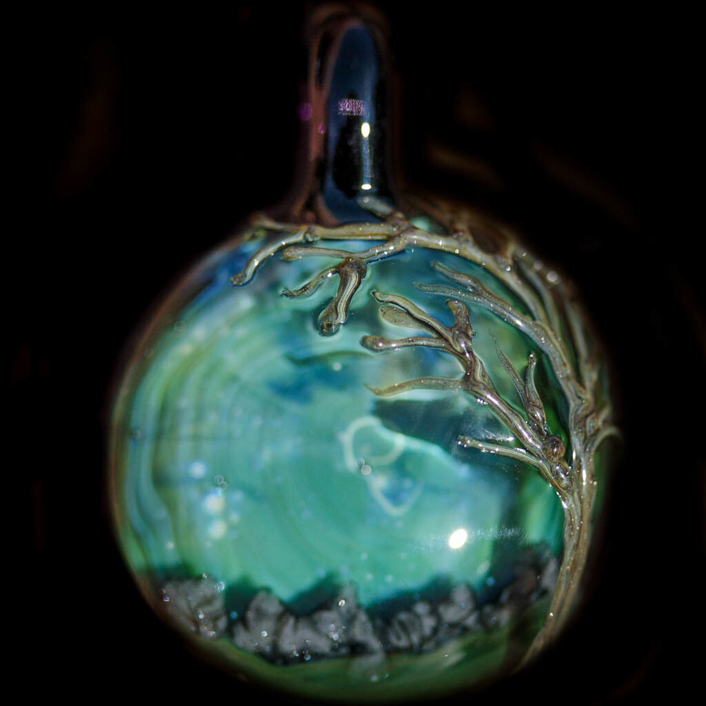 Eerie Night Surface Tree