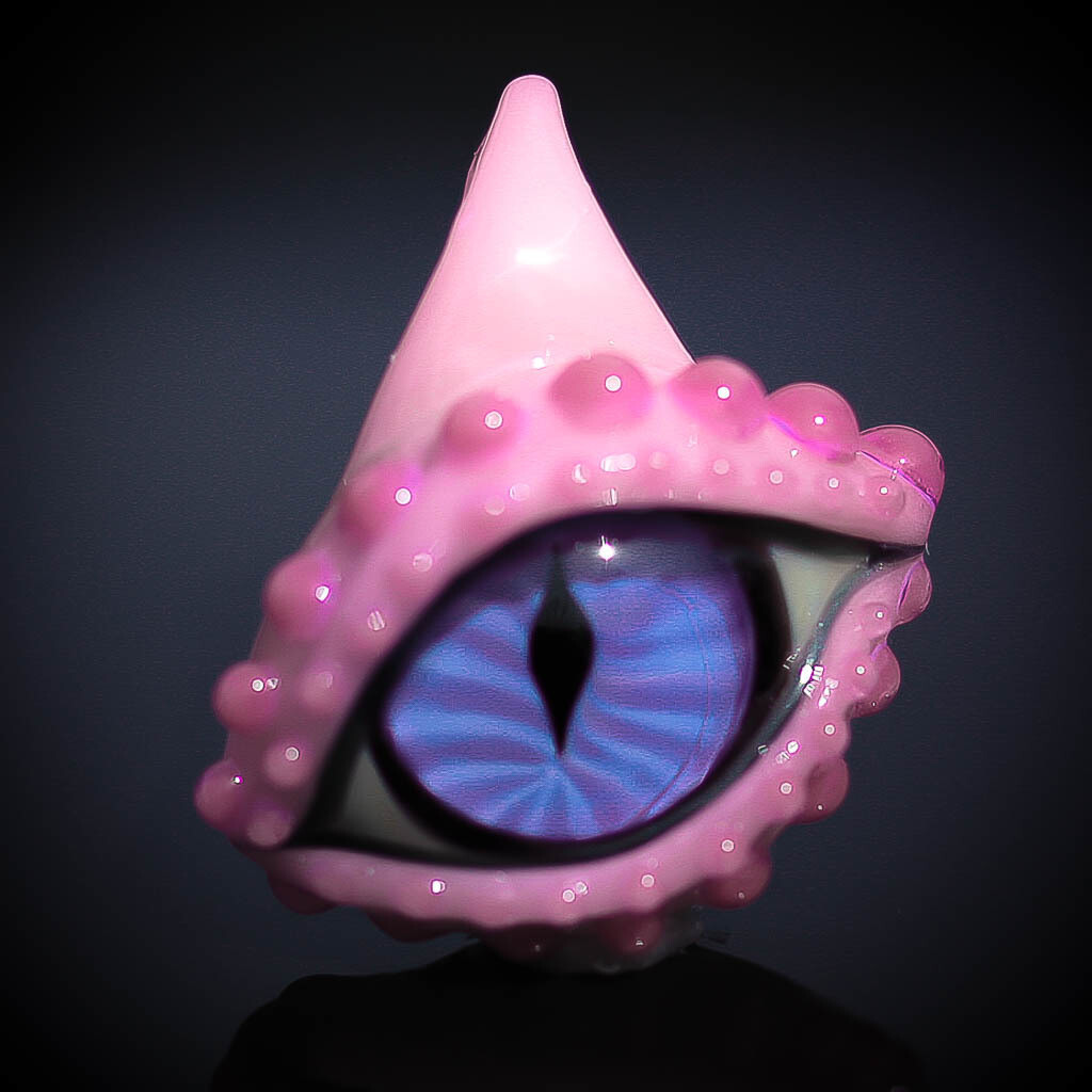 Lavender PInk Dragon Eye