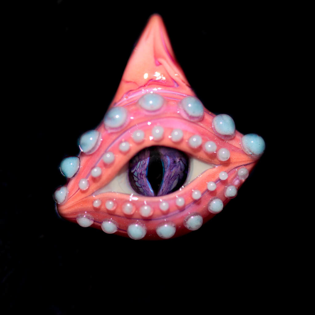 Hot Pink Mini Dragon Eye