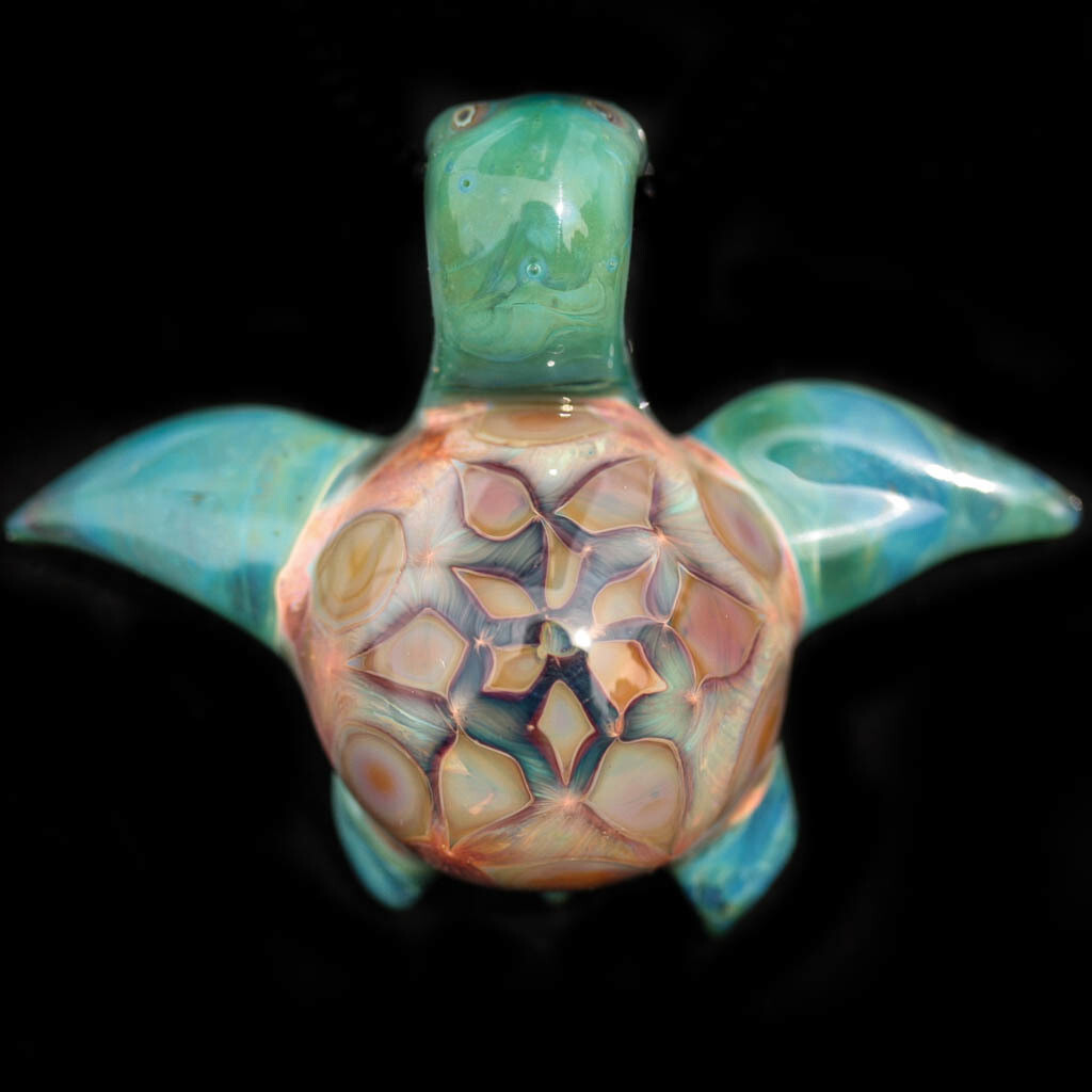 Aqua Starburst Turtle
