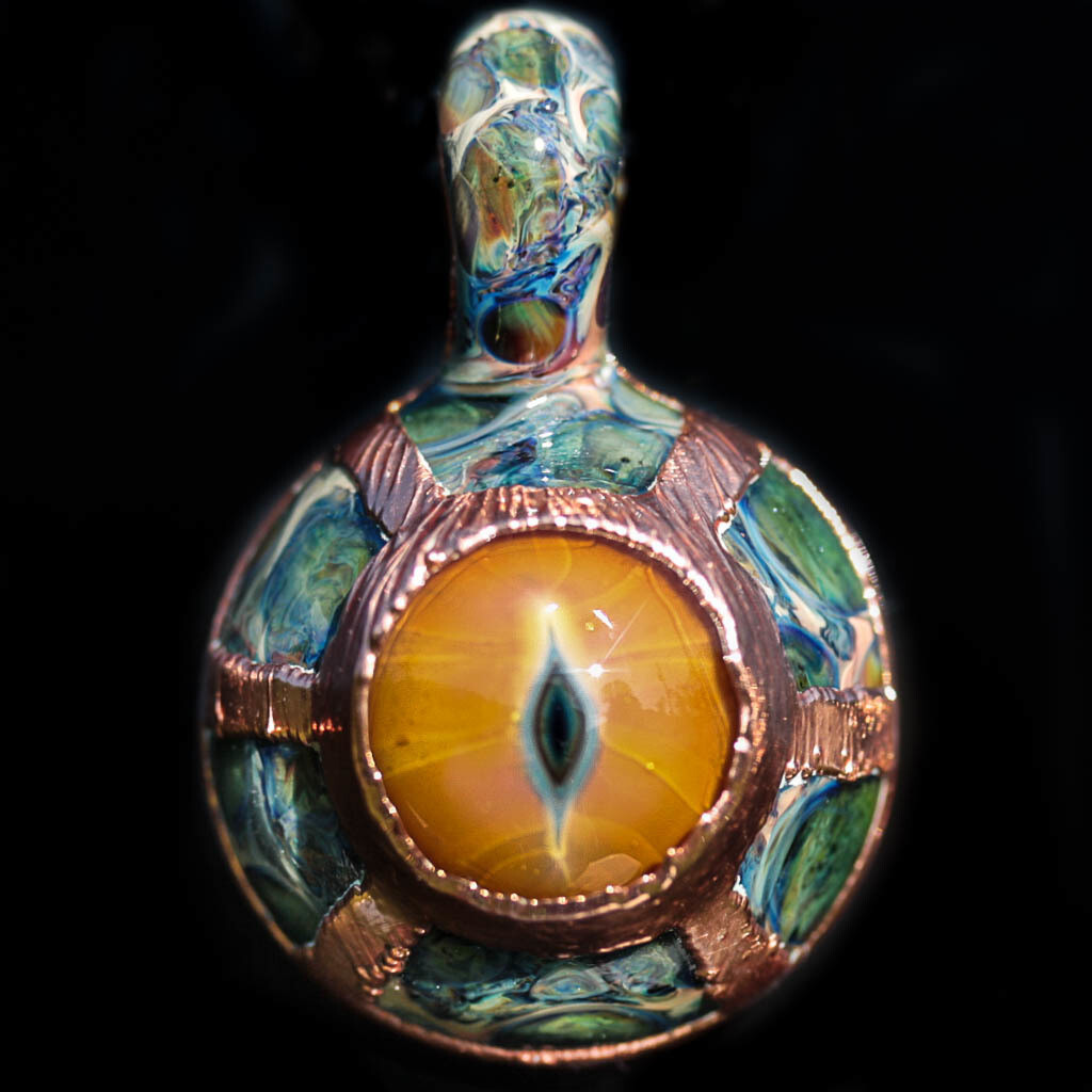 Colorful Electroformed Dragon Eye